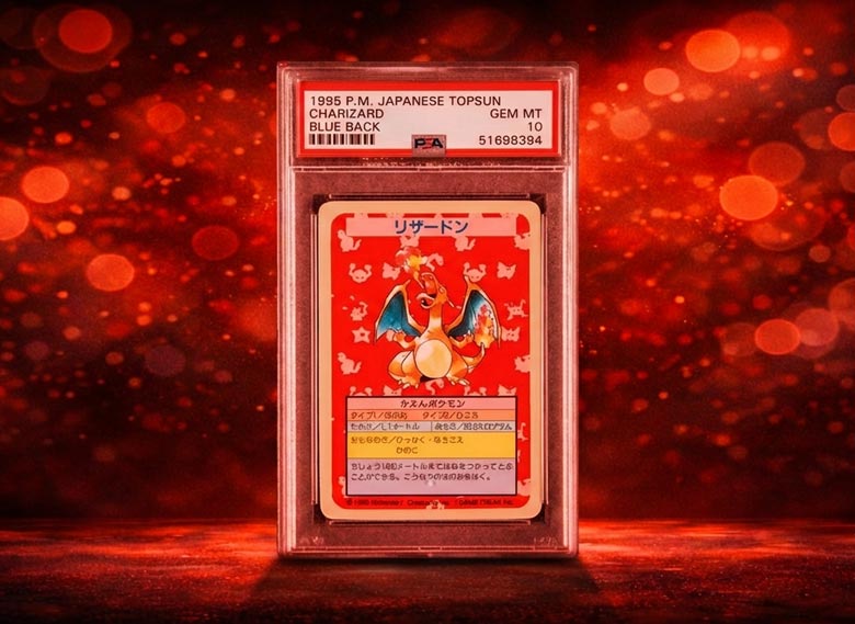 Dracaufeu Topsun à dos bleu