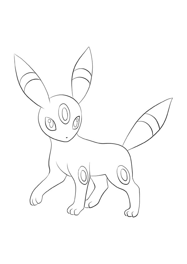 Coloriage noctali et ses anneaux en noir et blanc à imprimer