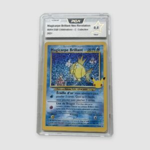 Magicarpe Brillant 66/64 Célébrations PCA 9,5 FR, vue du recto sur fond gris
