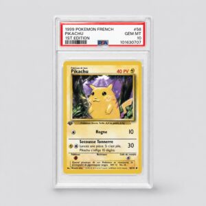 Pikachu 58/102 Set de Base Édition 1 PSA 10 FR