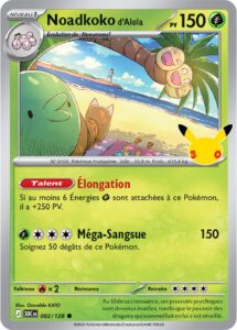 Noadkoko d'Alola 002/128 — 30ᵉ Anniversaire