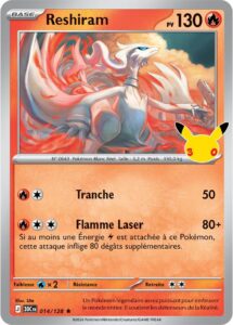 Reshiram 014/128 — 30ᵉ Anniversaire