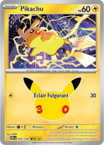 Pikachu 030/128 — 30ᵉ Anniversaire