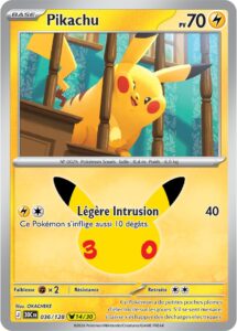 Pikachu 036/128 — 30ᵉ Anniversaire