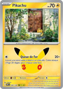 Pikachu 039/128 — 30ᵉ Anniversaire