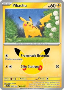 Pikachu 045/128 — 30ᵉ Anniversaire