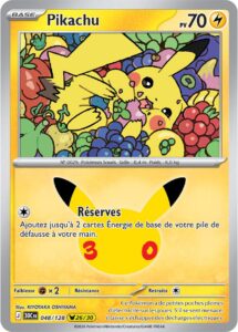 Pikachu 048/128 — 30ᵉ Anniversaire