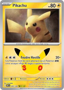 Pikachu 049/128 — 30ᵉ Anniversaire