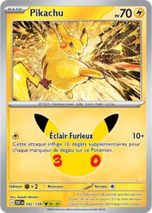 Pikachu 052/128 — 30ᵉ Anniversaire