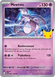 Mewtwo 063/128 — 30ᵉ Anniversaire