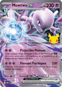 Mewtwo-ex 064/128 — 30ᵉ Anniversaire