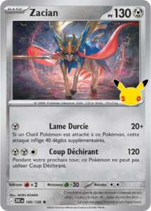 Zacian 106/128 — 30ᵉ Anniversaire