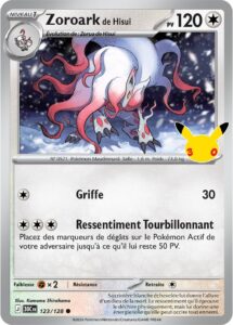 Zoroark de Hisui 123/128 — 30ᵉ Anniversaire