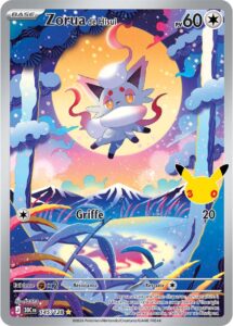 Zorua de Hisui 145/128 — 30ᵉ Anniversaire
