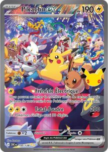 Pikachu-ex 150/128 — 30ᵉ Anniversaire