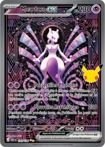 Mewtwo-ex 151/128 — 30ᵉ Anniversaire