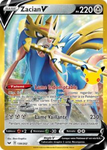 Zacian V Classique 26/30 — 30ᵉ Anniversaire