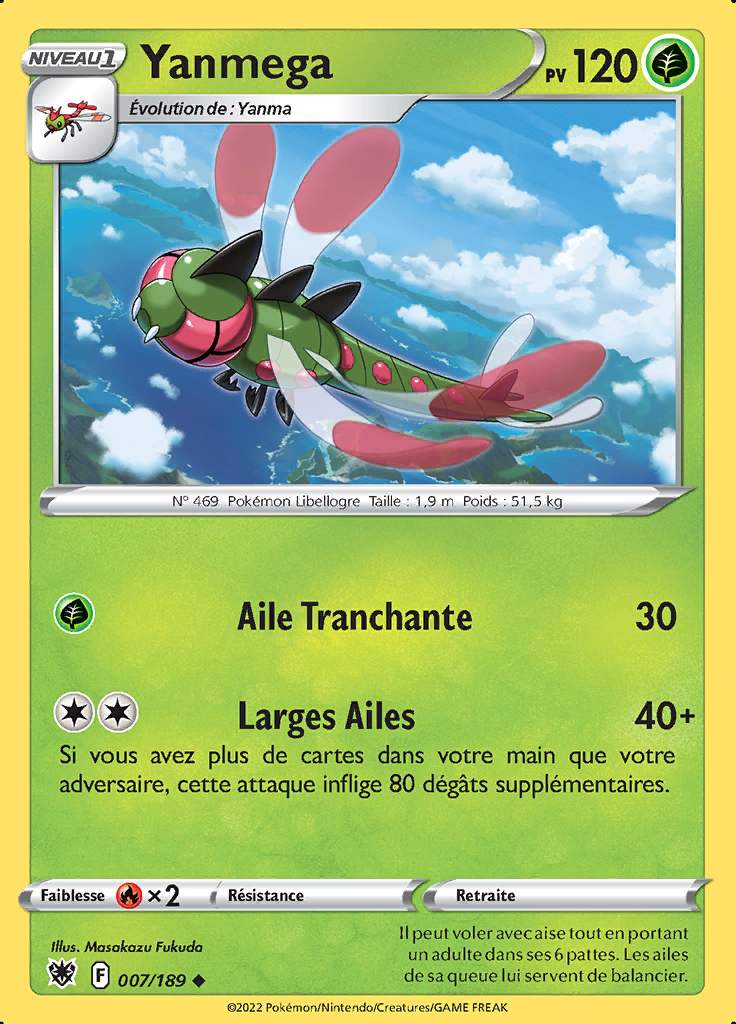 Yanmega 007/189 — Astres Radieux