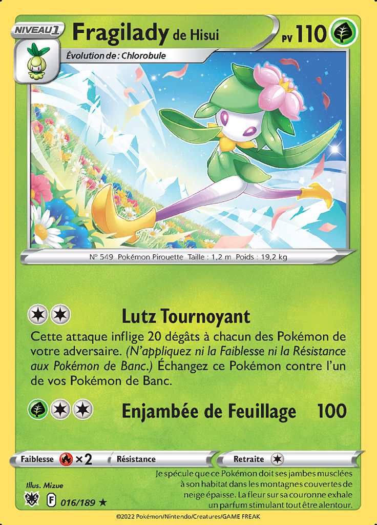 Fragilady de Hisui 016/189 — Astres Radieux