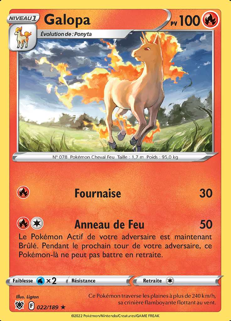 Galopa 022/189 — Astres Radieux