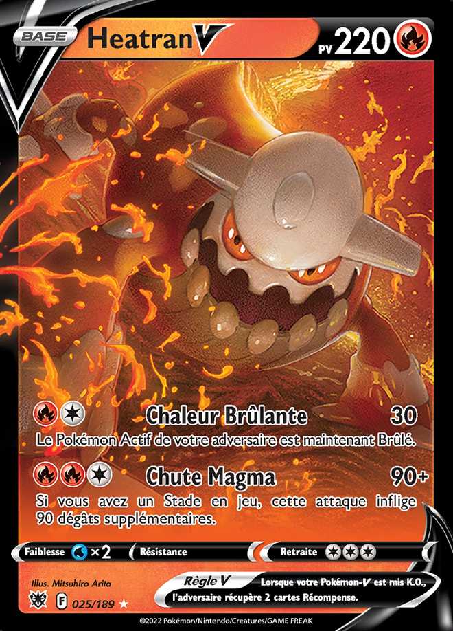 Heatran V 025/189 — Astres Radieux
