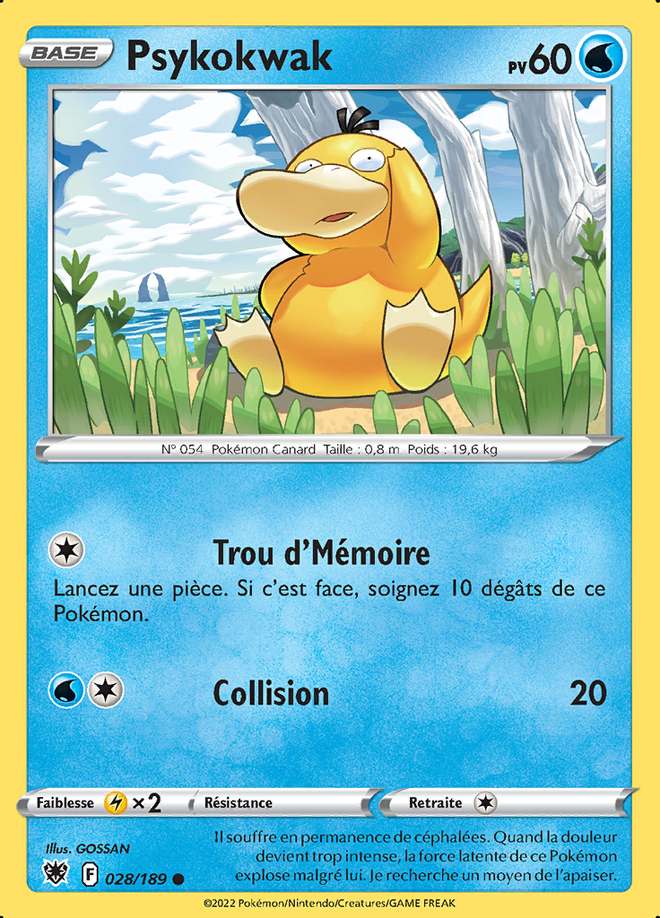 Psykokwak 028/189 — Astres Radieux