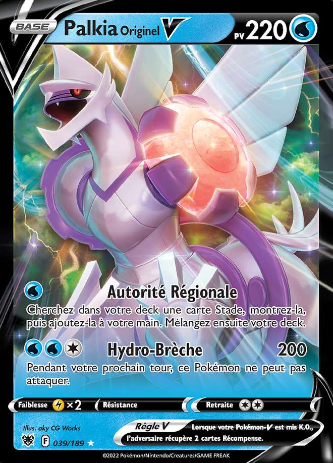 Palkia Originel V 039/189 — Astres Radieux