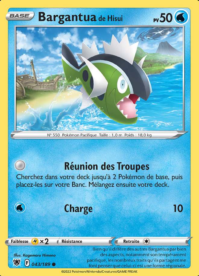 Bargantua de Hisui 043/189 — Astres Radieux
