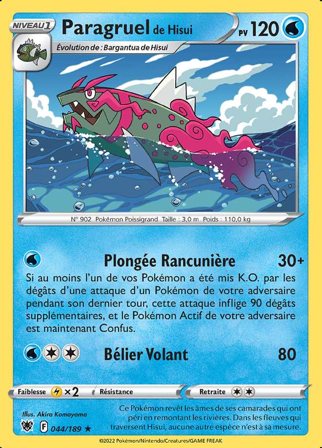 Paragruel de Hisui 044/189 — Astres Radieux