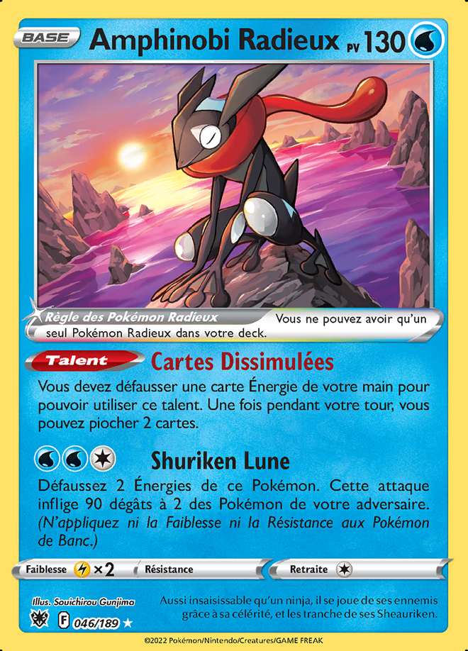 Amphinobi Radieux 046/189 — Astres Radieux