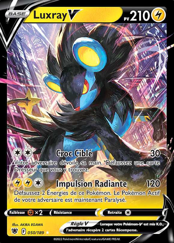 Luxray V 050/189 — Astres Radieux
