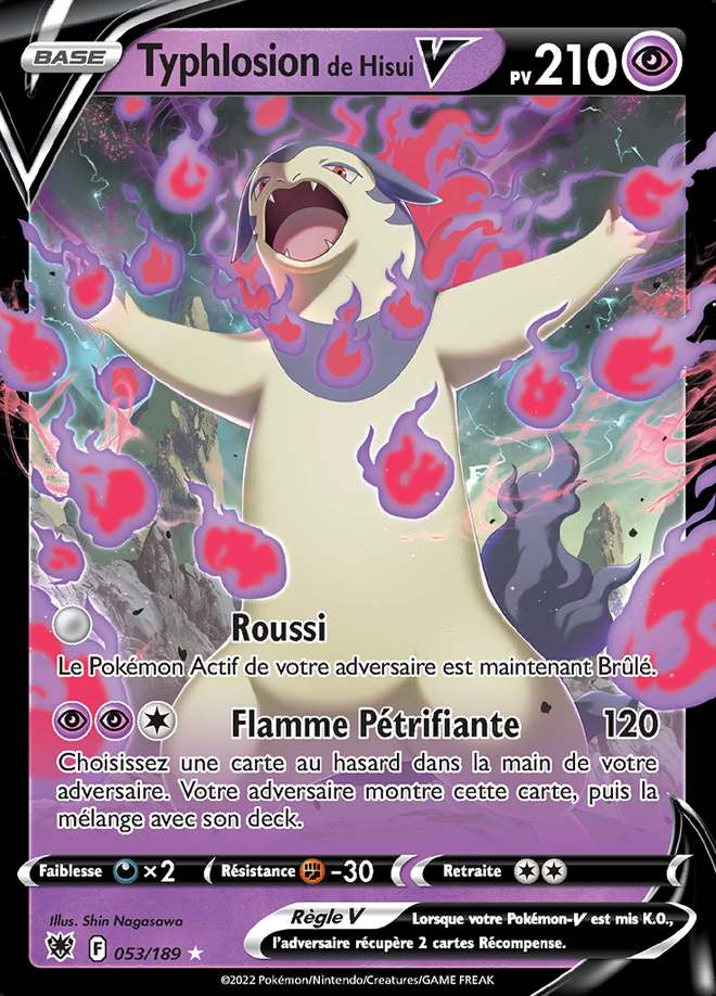 Typhlosion de Hisui V 053/189 — Astres Radieux