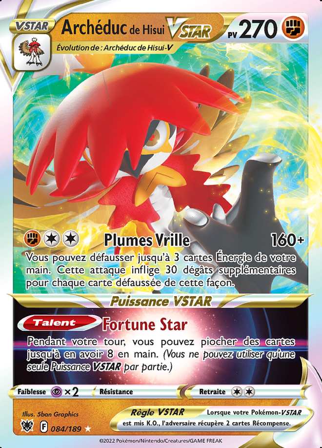 Archéduc de Hisui VSTAR 084/189 — Astres Radieux