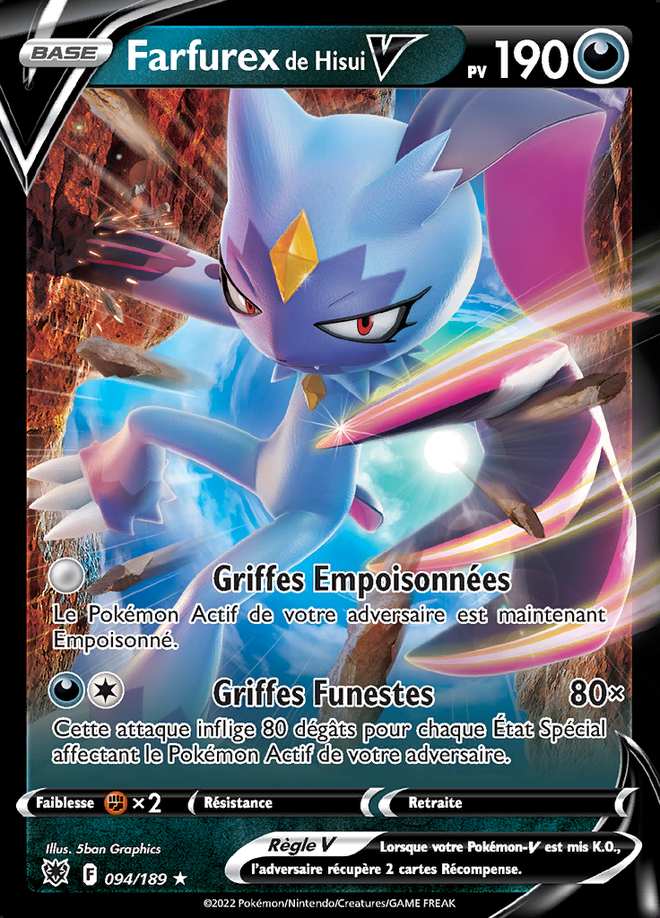 Farfurex de Hisui V 094/189 — Astres Radieux