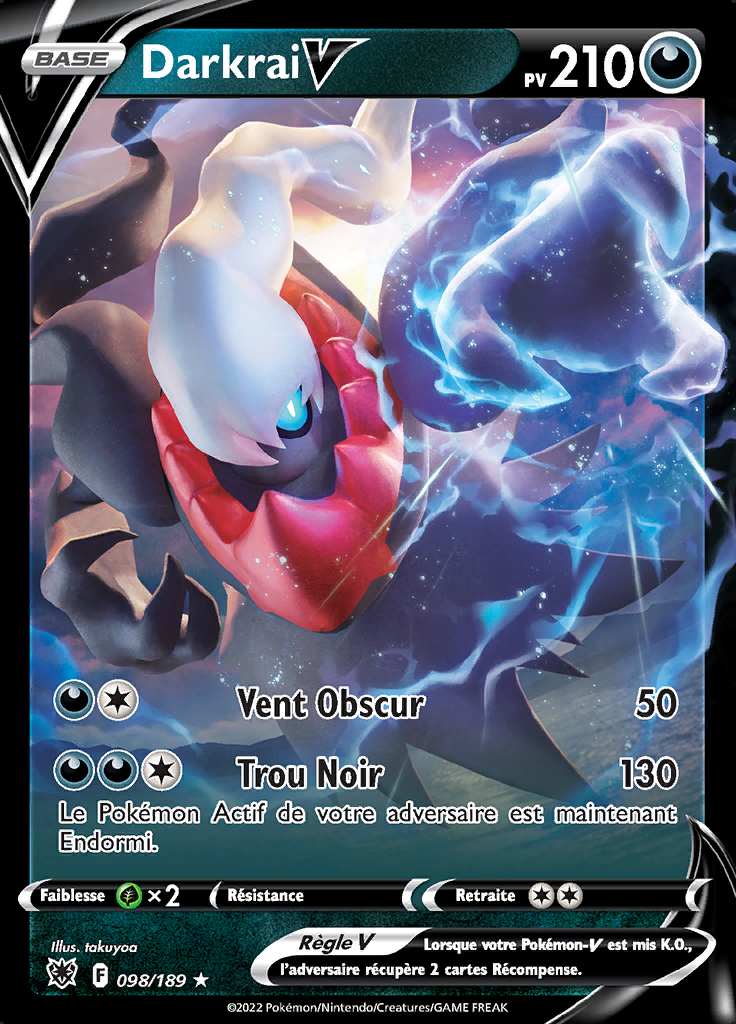 Darkrai V 098/189 — Astres Radieux
