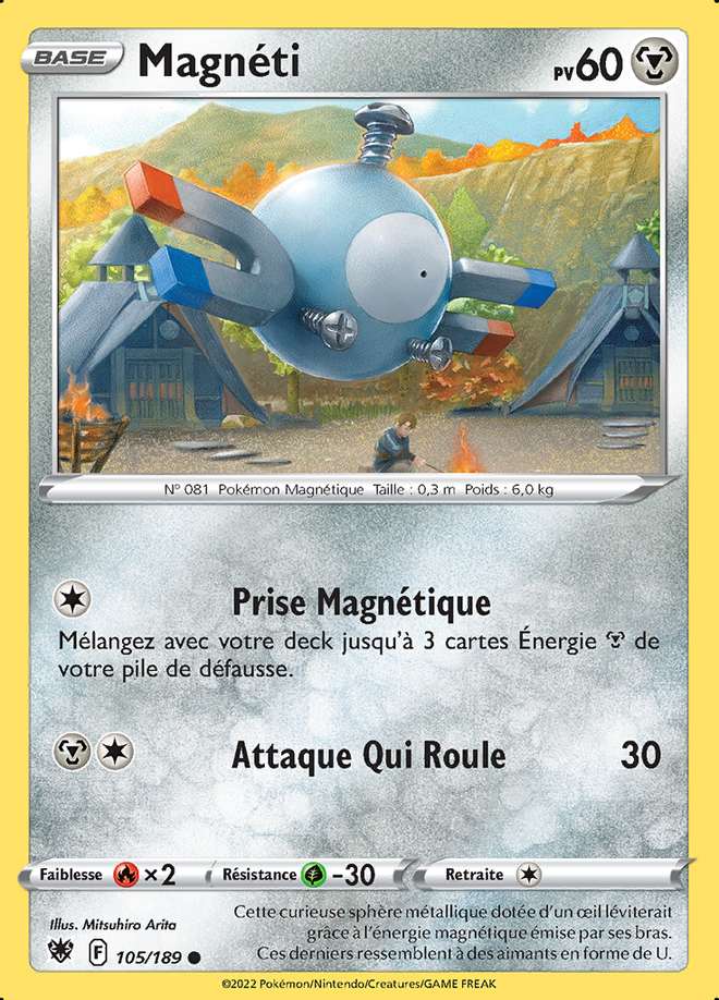 Magnéti 105/189 — Astres Radieux