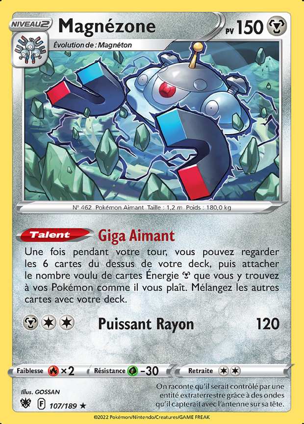 Magnézone 107/189 — Astres Radieux