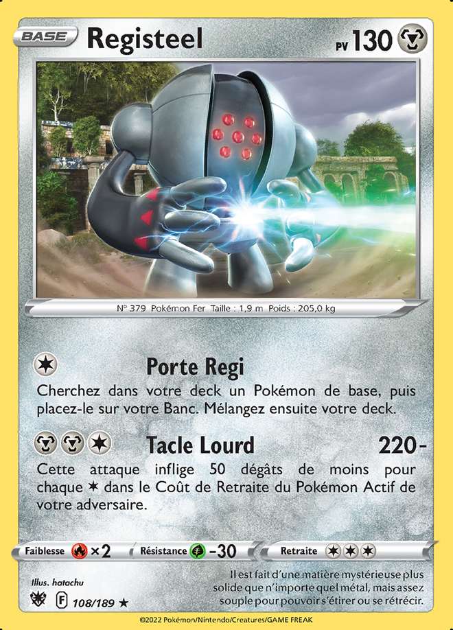 Registeel 108/189 — Astres Radieux
