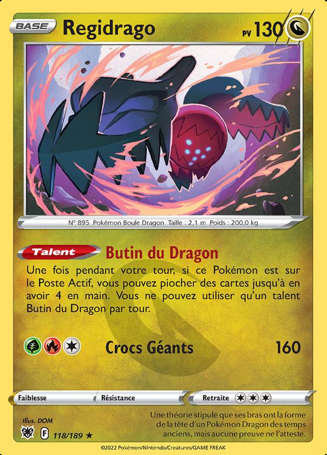 Regidrago 118/189 — Astres Radieux