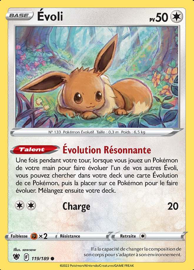 Évoli 119/189 — Astres Radieux