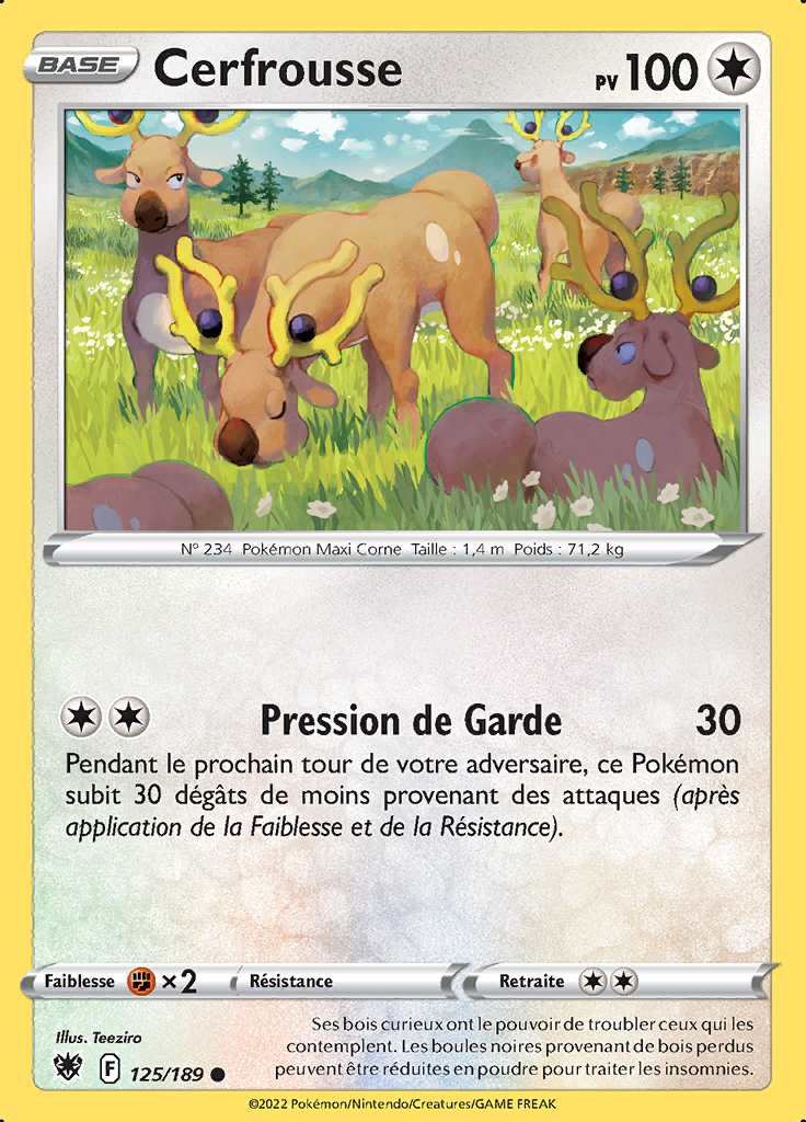 Cerfrousse 125/189 — Astres Radieux