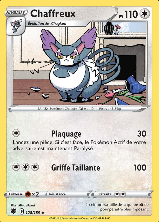 Chaffreux 128/189 — Astres Radieux