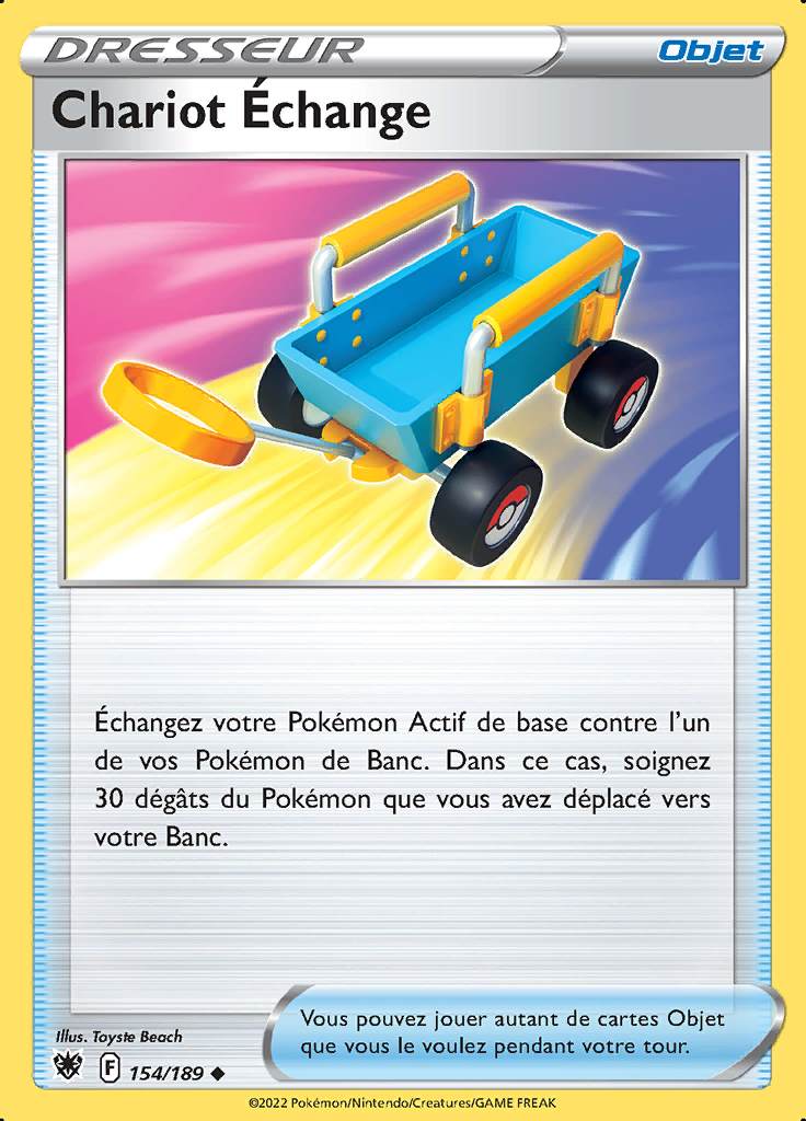 Chariot Échange 154/189 — Astres Radieux