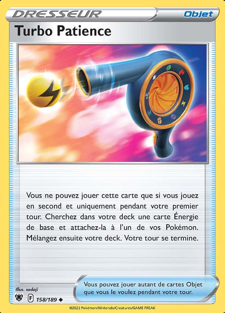 Turbo Patience 158/189 — Astres Radieux