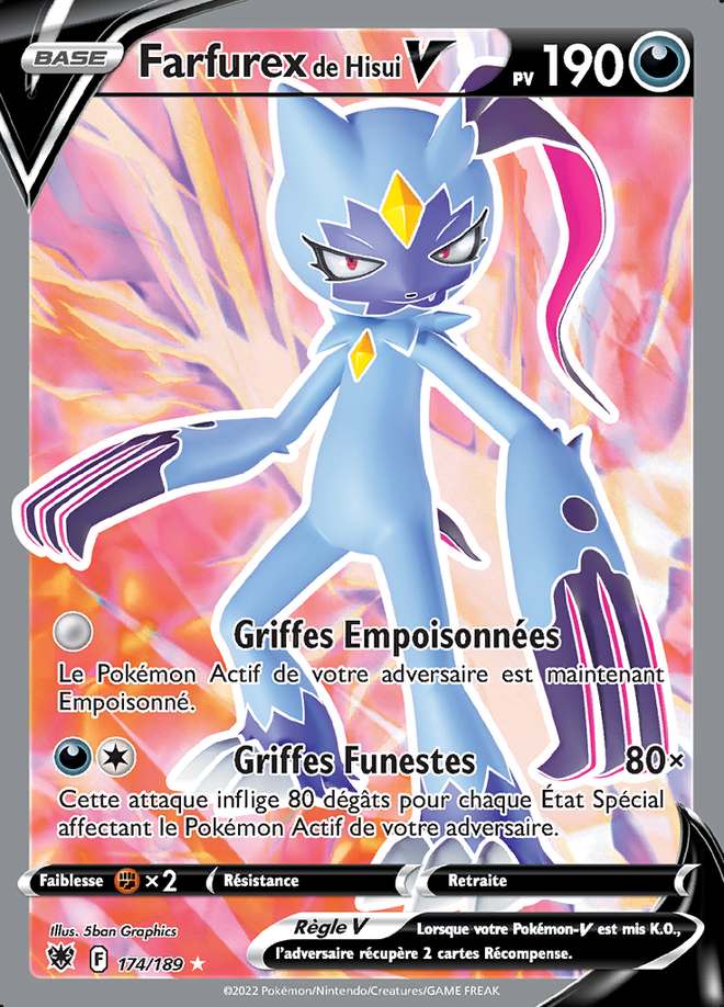 Farfurex de Hisui V 174/189 — Astres Radieux