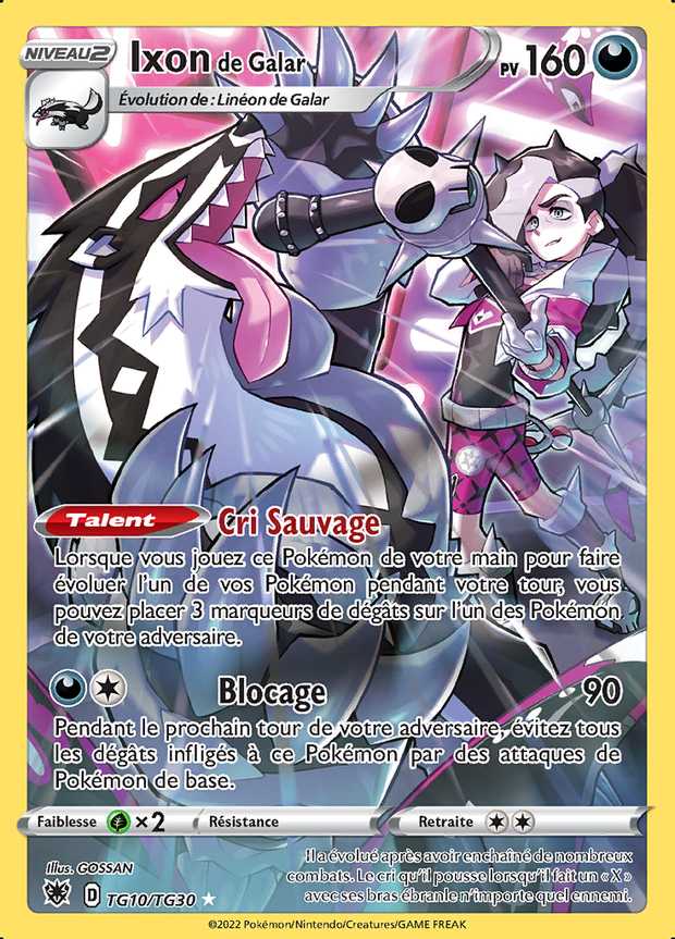 Ixon de Galar TG10/TG30 — Astres Radieux