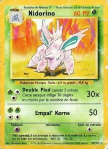 Nidorino 037/102 — Set de Base