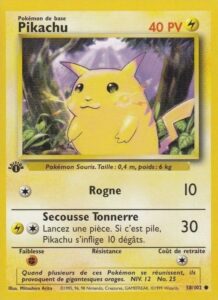 Pikachu 058/102 — Set de Base