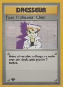 Faux Professeur Chen 073/102 — Set de Base
