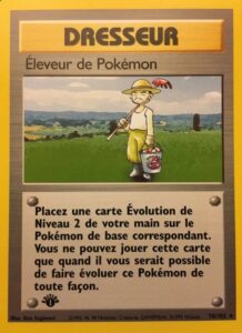 Éleveur de Pokémon 076/102 — Set de Base